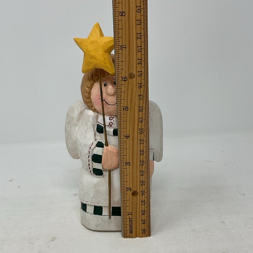Midwest Of Cannon Falls Eddie Walker Figurine Angel With Star Christmas  - Picture 7 of 7