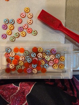 Bingo/Loteria Magnetic Markers (75) and Wand Custom made