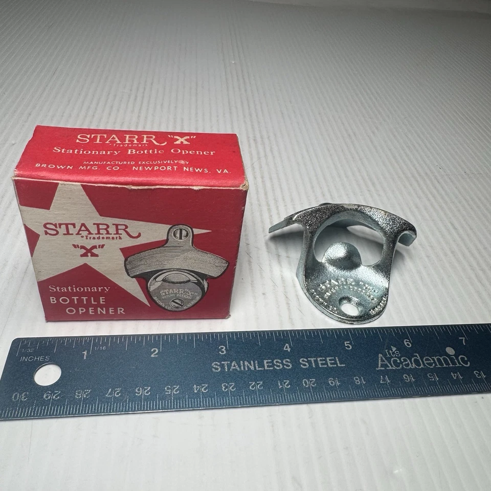 Vintage STARR X Bottle Opener in original Box Drink Coca Cola NOS - Image 4 of 4