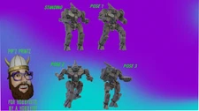 STG-3R Stinger Alternate Mech Model For Battletech 6mm-10mm-15mm