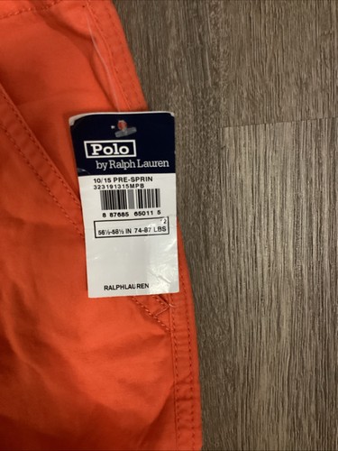 Polo Ralph Lauren orange Mädchen Cargohose Größe 12 56,5*58,5 neu mit Etikett RN#41381 - Bild 4 von 16