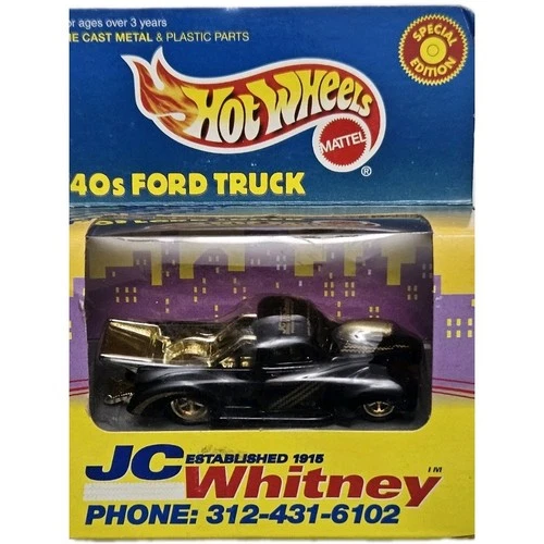 Vintage Hot Wheels 1940 Truck JC Whitney