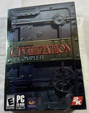 Sid Meier's Civilization III Complete - PC Game  - 3 Discs  - CIB - Tested Clean