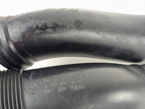 03-08 Mercedes R230 SL500 Left & Right Side Air Intake Duct Pipe Hose Set OEM - Picture 4 of 4