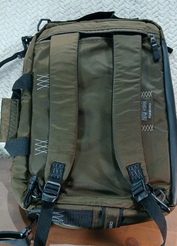 Solo New York Zone Laptop Briefcase/Backpack Hybrid Khaki Nylon (UBN350-3) - Picture 9 of 21