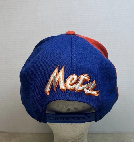 Sports Specialties New York Mets blau orange Panel Blockhead Mütze Kappe Druckknopflasche - Bild 6 von 8