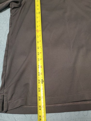 Croft & Barrow Performance Polo Style Kurzarm Grau Herren L Golf Arbeit Kirche - Bild 6 von 6