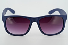 Ray-Ban RB4165 Justin Sunglasses Full Rim Plastic Square Lightweight Classic