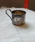 VINTAGE LUNT STERLING BABY CUP