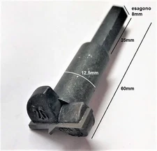 WOLFCRAFT STEEL HALF ROUND PROFILE CUTTER DIAMETER 26 OUTER 45°