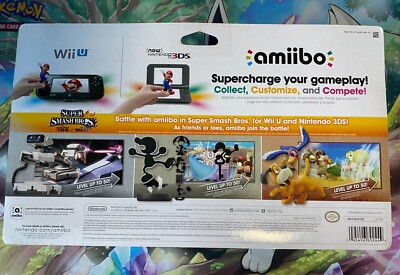 NEW Smash Bros. Amiibo Retro 3-Pack R.O.B./ROB, Mr. Game & Watch