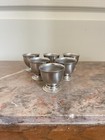 Vintage 6X Stainless Steel Egg Cup Letang Remy France