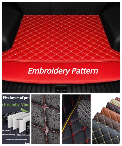 For Tesla Model 3 x y s All Models Car Trunk Mats Carpets Waterproof Pu Leather - Imagen 5 de 42