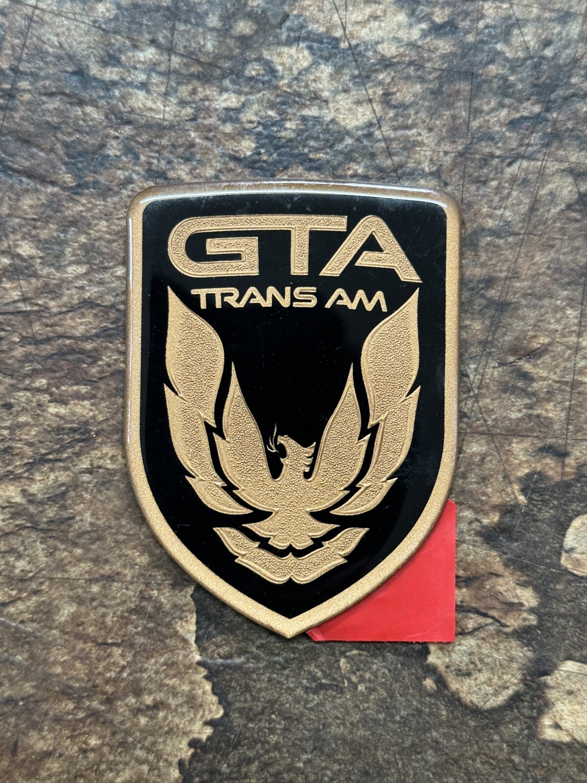 Trans Am Emblem Cnc Router File NOS Black 91-92 Firebird Trans Am GTA Front Bumper Nose Emblem GENUINE ...