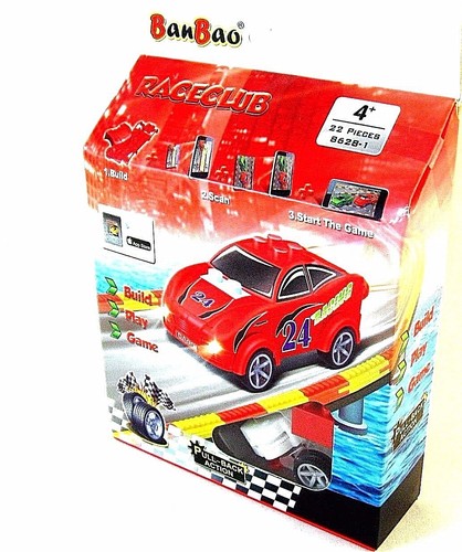 BAN BAO,CLASSIC BUILDING BLOCKS-RACE CLUB HIGH QUALITY RACE CAR-BUILD/SCAN/PLAY  - Picture 5 of 10