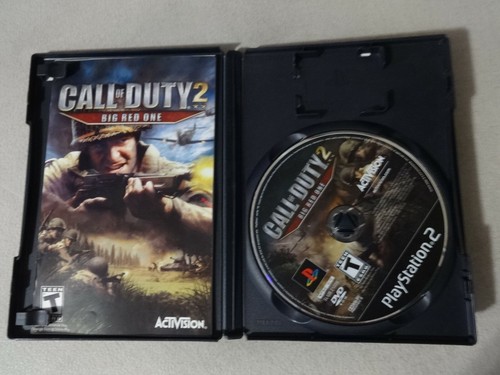 Call Of Duty 2 The Big Red One Sony Playstation 2 PS2 Game Complete Free Ship - Picture 2 of 3