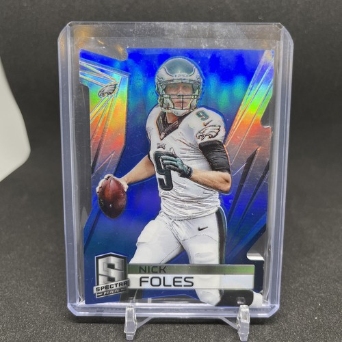 2014 Spectra Nick Foles Blue Prizm Die Cut 2/25 Eagles #61 💎🔥💎 - Picture 1 of 5
