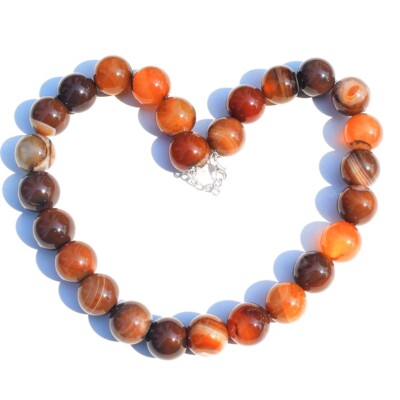 World Class Amazing Agate Real 1320.00 Cts Beaded Fabulous Necklace VK 08 E552