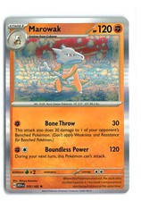 MAROWAK 105/165 151 HOLO RARE POKEMON TCG NM