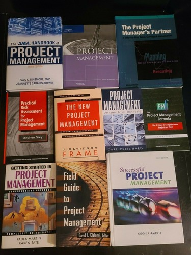 (LOT OF 10) Project Management Books  (C) - Picture 1 of 11