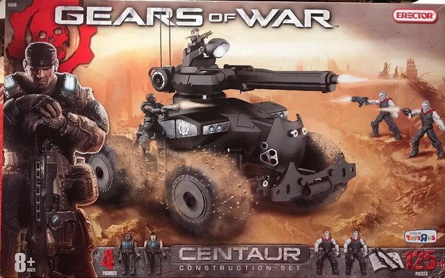 NIP Toys R Us Exclusive Erector Gears of War Centaur Tank Construction Set 6450 | eBay