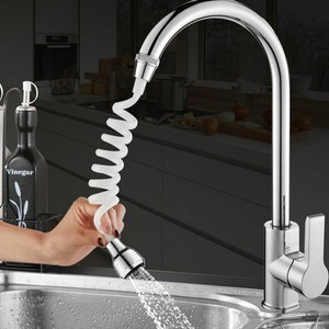 Faucet Extension Extender Long Hose Portable Retractable Foam