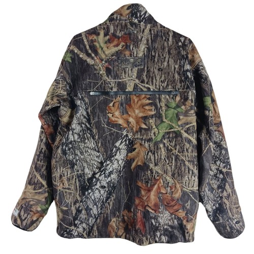 Gamehide Hyperhide H20 Soft Shell Jacket Huting Camo Large Vented Back Full Zip - Picture 2 of 12