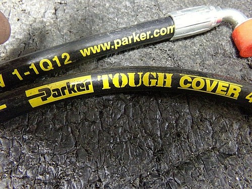 TENNANT 1027321 HOSE, HYD, MED04, JF04STR/JF04E90, 070.0(DC) - Picture 2 of 11