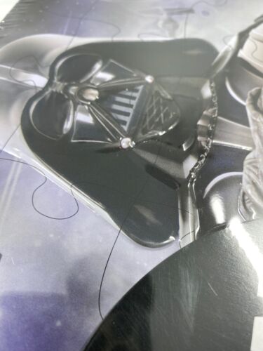 DISNEY STAR WARS DARTH VADAER JIGSAW PUZZLE EMBOSSED METAL BOX 48 PIECES NEW - Picture 11 of 12