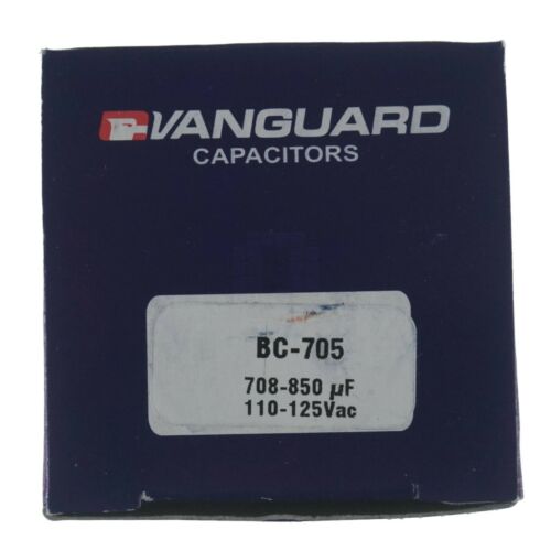 Vanguard BC-705 Elektromotor Start Kondensator, 705-850 uF, 110-125VAC, 50/60Hz - Bild 12 von 12