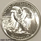 Walking Liberty Half Dollar “D” Mint Mark From Estate OBW Roll CHOI-GEM Bu Unc.