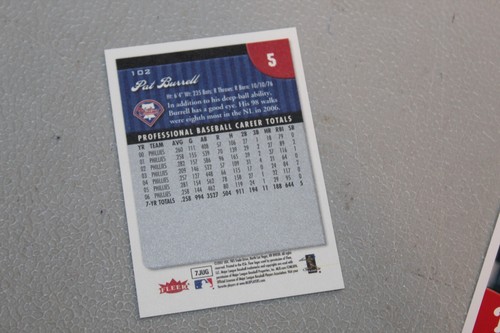 2007 FLEER BASEBALL CARD Complete Finish Fill Your List Set U-Pick #1-250 - Picture 203 of 498