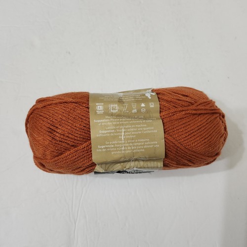 Loops & Threads tadelloses Garn Kürbis 4,5 Oz Knäuel 100 % Acryl orange - Bild 6 von 6