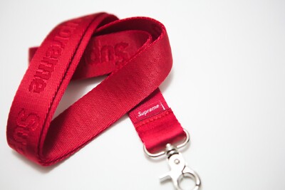 Supreme - ★16ss国内正規品 Nylon LanyardCOLOR/ Red Supreme Red Nylon Lanyard SS16 | eBay