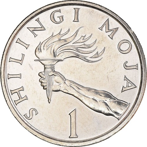 Tanzania | 1 Shilingi Coin | Torch | Km:22 | 1987 - 1992 - Picture 5 of 12