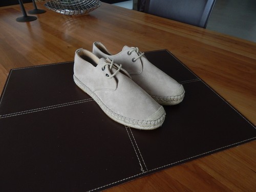 FRED DE LA BRETONIERE Espadrilles Damen Schnürschuhe Taupe Gr. 38 neu - Bild 2 von 8