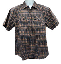  75 Howler Bros Men  s H Bar Snap-shirt- Antique Black - Small- New With Tag