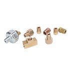 Hydraulic Brake Light Switch Kit In Line Replacement Fittings ABS Metal
