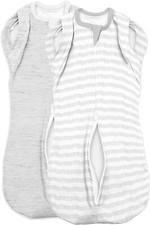 SwaddleMe Arms Free Convertible Pod - Size Large, 3-6 Months, 2-Pack Magic Mark