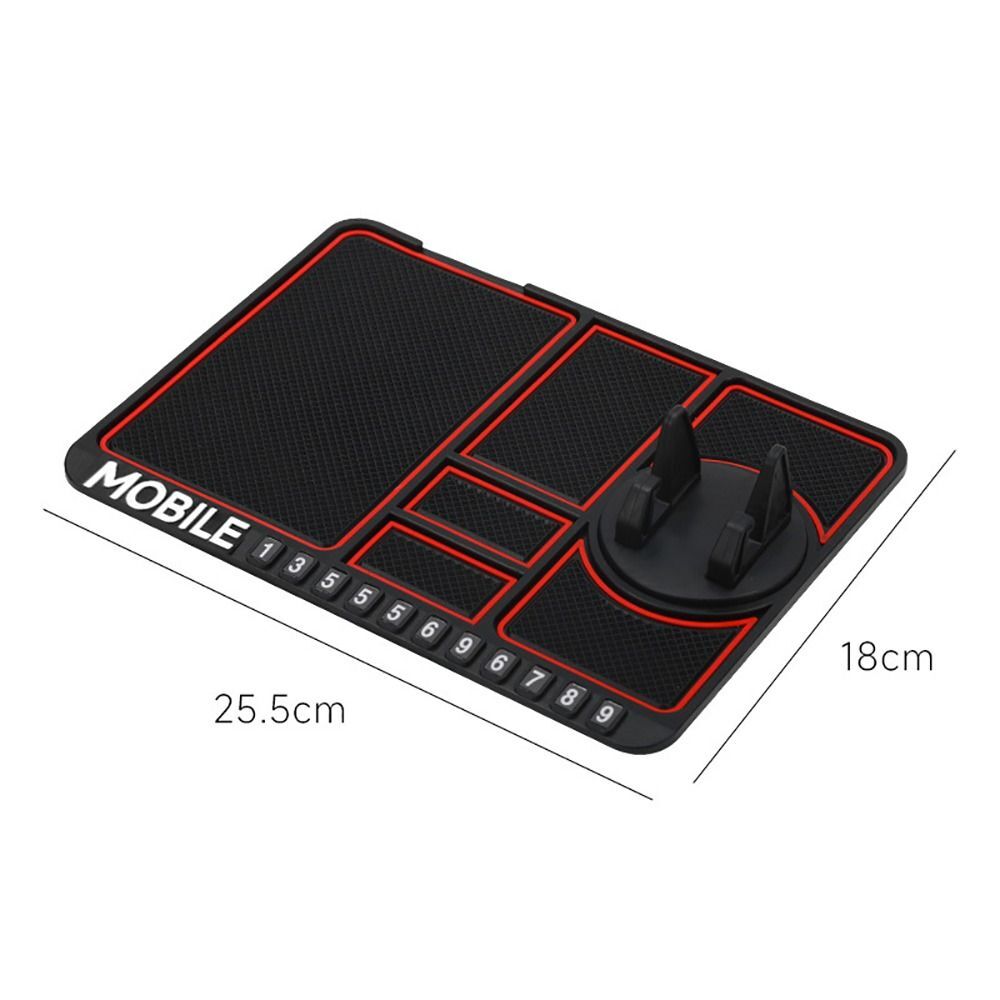 Washable PU Cushion Car Dashboard Mat Cellphone Bracket Car - Picture 10 of 12