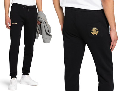 ROBERTO CAVALLI FIRENZE RC Monogram Sweatpants Jogginghose Hose Pants Trainers L