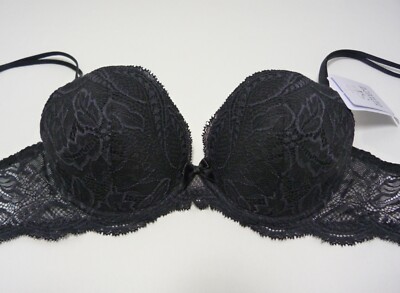 SIMONE PERELE Eden Push-up BH schwarz 12E340 neu mit Etikett
