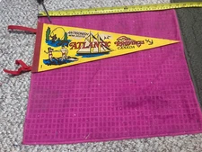VINTAGE Antigonish NOVA SCOTIA Atlantic Provinces PENNANT Lobster BATHING BEAUTY