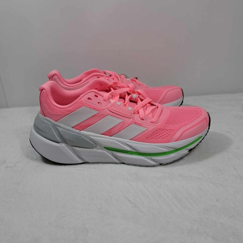 Adidas Damen Adistar CS - Größe: 8 - GV9539 - Balken rosa/weiß - grün - NEU