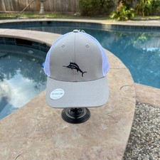 Tommy Bahama Snapback Cap Tip Your Cap Margarita Beige Trucker Style Golf Marlan