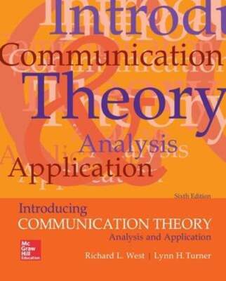 Introducing Communication Theory: Analysis and Application by Lynn Turner: Used