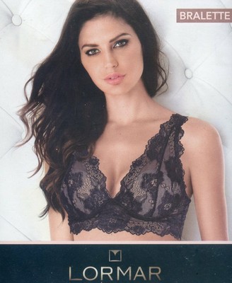 2 Sizes Underwire Lormar Art Mydouble Lace Bra Lace Super Push up
