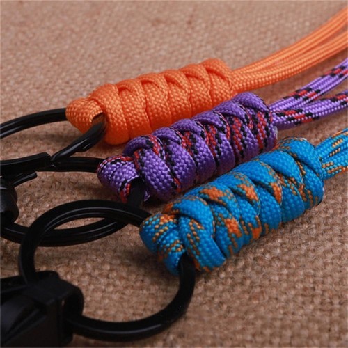 Parachute Cord Paracord Keychain Cellphone Lanyard Mobile Phone Charm - Zdjęcie 12 z 18