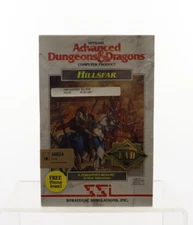 AD&D Advanced Dungeons & Dragons: Hillsfar Commodore Amiga New Sealed