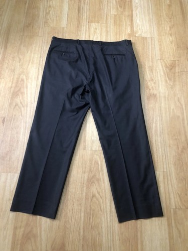 Vintage Hermes Paris Trousers XL Pants Wool Waist 42 Approx Leg 32 Approx - Picture 21 of 22